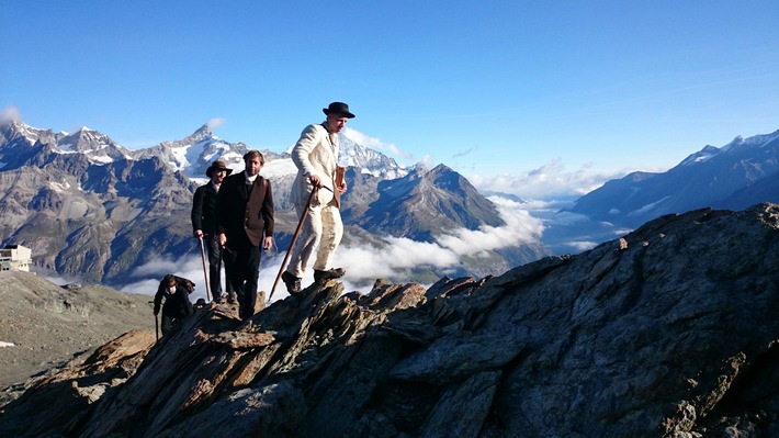 &quot;Terra X: Tatort Matterhorn&quot; - Ein Krimi im Hochgebirge / ZDF-Dokumentation zum 150. Jahrestag der Erstbesteigung (FOTO)