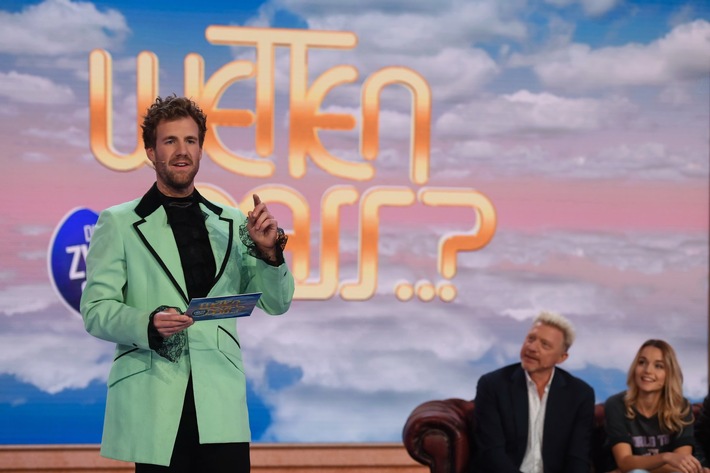 Luke Mockridge fliegt zum Mond und spielt mit Boris Becker &quot;Wetten, dass..?&quot; in &quot;LUKE! Die Greatnightshow&quot; am Freitag in SAT.1