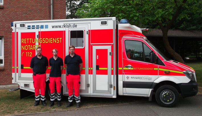 RKiSH: Zusätzlicher Rettungswagen in Bad Segeberg im Dienst