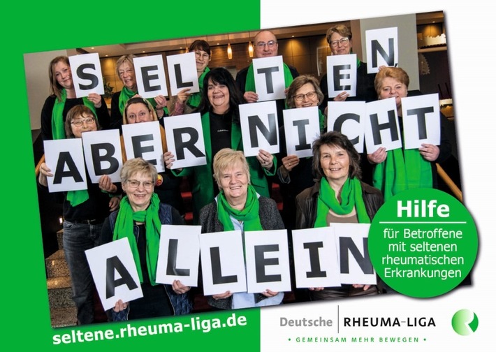 "Selten, aber nicht allein" / Online-Aktionswoche der Deutschen Rheuma-Liga startet am 25. Februar 2026