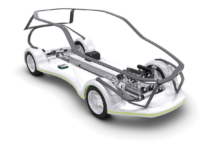 Schaeffler zeigt auf der IAA breit gefächertes Spektrum für die automobile Zukunft / Mit Schaeffler auf dem Weg in eine effiziente Mobilität (BILD)