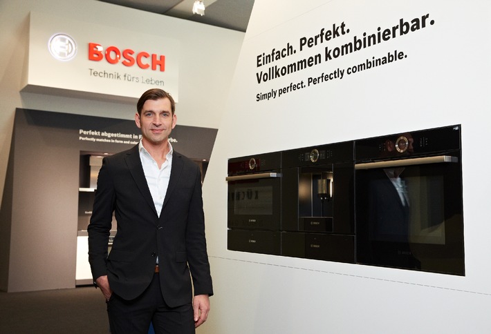 Schwarze Serie 8 von Bosch ist "Best of Best"! / Innovatives Design der neuen Gerätereihe mit dem Interior Innovation Award 2015 ausgezeichnet