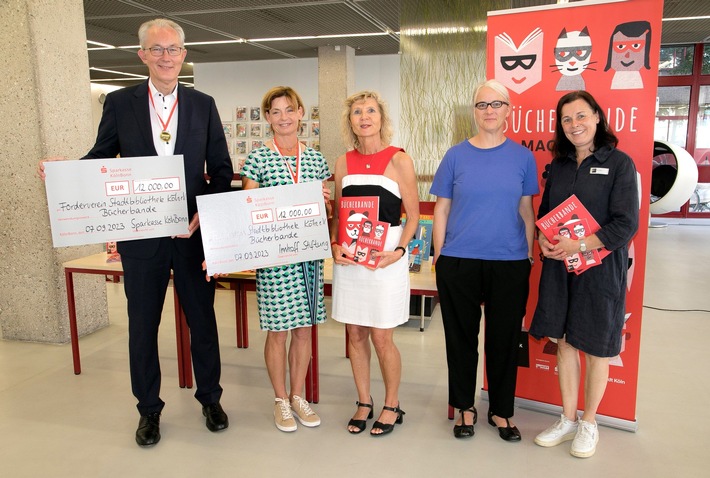 Sparkasse KölnBonn fördert &quot;Bücherbande&quot;-Leseförderung der Stadtbibliothek Köln mit 12.000 Euro