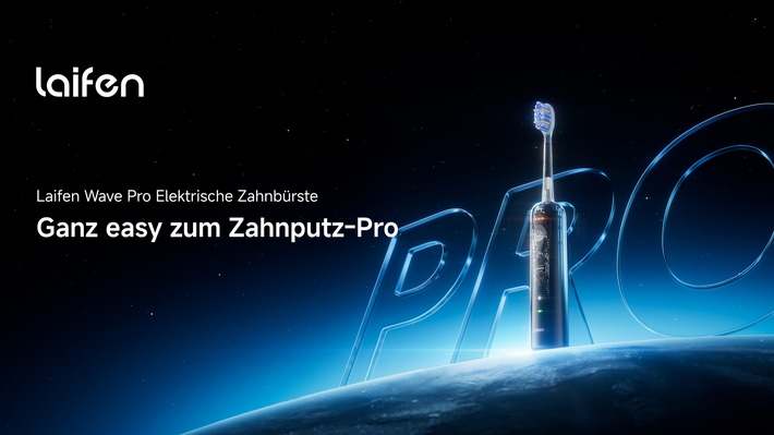 Laifen stellt auf der CES 2026 die elektrische Zahnbürste Wave Pro vor / Das globale Lifestyle-Tech-Unternehmen gibt zudem einen Ausblick auf geplante Innovationen für das zweite Halbjahr 2026