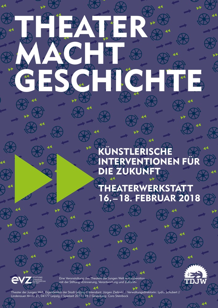 Ohne Erinnern keine Zukunft / Theater der Jungen Welt Leipzig und Stiftung EVZ veranstalten Theaterwerkstatt und öffentliche Podiumsdiskussion zur Erinnerungskultur an NS-Unrecht