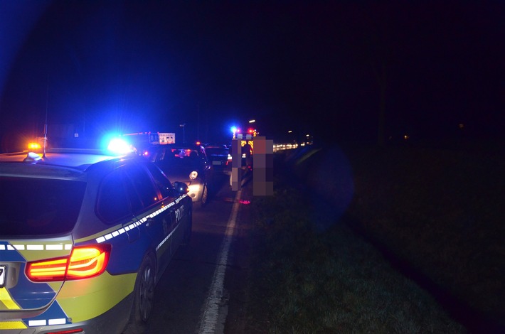 POL-HF: Verkehrsunfall mit Verletzten - Junger Fahrer verursacht Auffahrunfall