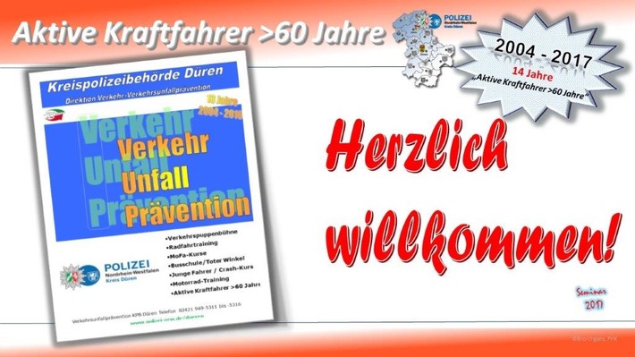 POL-DN: Aktive Kraftfahrer ab 60