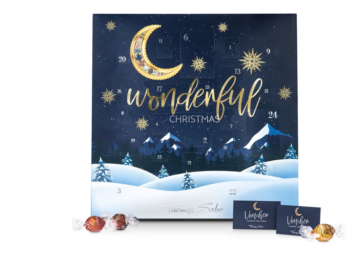 THOMAS SABO kooperiert mit Lindt & Sprüngli und versüßt seinen Kunden erstmals mit einem Adventskalender die Vorweihnachtszeit (FOTO)