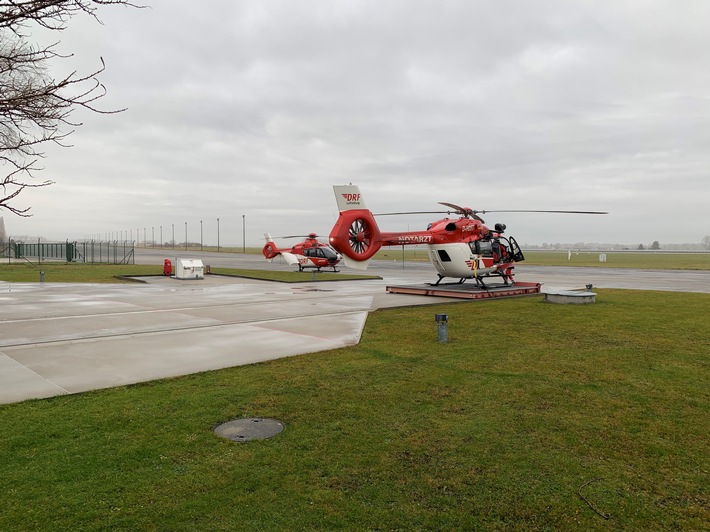 DRF Luftrettung stellt weiteren Hubschrauber in Dienst / &quot;Christoph 114&quot; ab heute in Sachsen im Einsatz