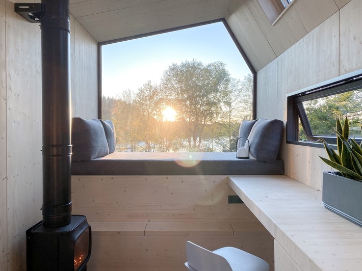 Presseinfo: Die Green Tiny Houses sind da - so stilvoll geht nachhaltiger Urlaub