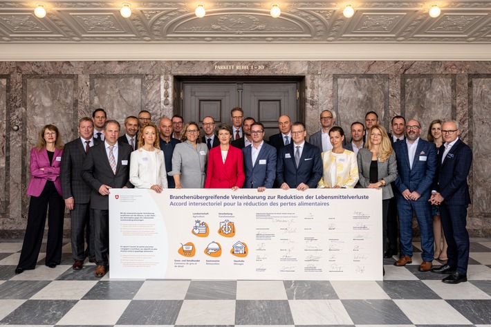 Gemeinsam gegen Lebensmittelverschwendung - Unilever Schweiz unterschreibt Aktionsplan des Bundesrats