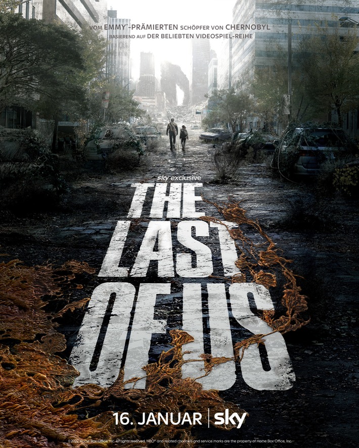 Die HBO Original Dramaserie "The Last Of Us" erscheint in der Nacht auf den 16. Januar