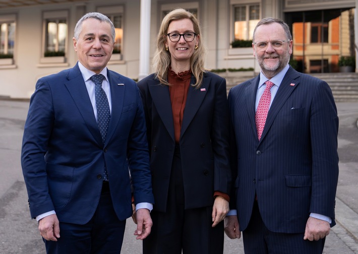 OSZE-Antisemitismuskonferenz in St. Gallen: Treffen zwischen Regierungschefin-Stellvertreterin Monauni und Bundesrat Cassis