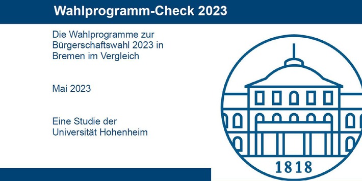 Bürgerschaftswahl Bremen: Wahlprogramme sind auch 2023 oft unverständlich