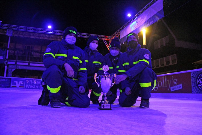 POL-COE: Dülmen/ THW ist Stadtmeister im Eisstockschießen-Erster HiOrg-Cup auf der Eisbahn