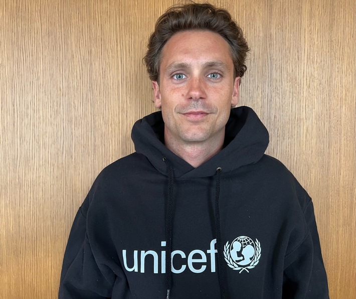 Bastian Baker wird Botschafter von UNICEF Schweiz und Liechtenstein