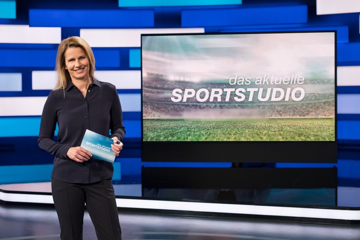 Zehnkampf-Weltmeister Niklas Kaul im "aktuellen sportstudio" des ZDF / 200. Sendung für Moderatorin Katrin Müller-Hohenstein (FOTO)