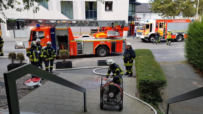 FW-BN: Rauchmelder meldet Zimmerbrand