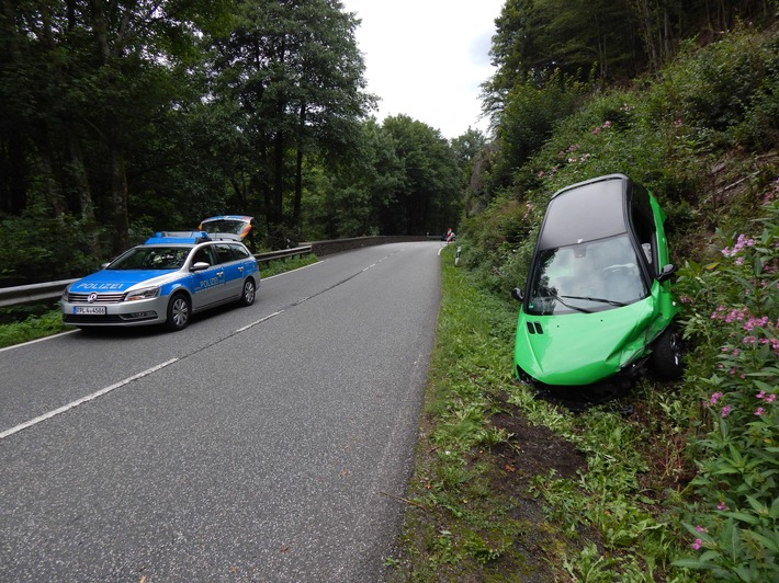 POL-PDNR: Verkehrsunfallflucht