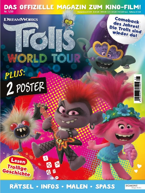 Trolls World Tour mit eigenem Kindermagazin