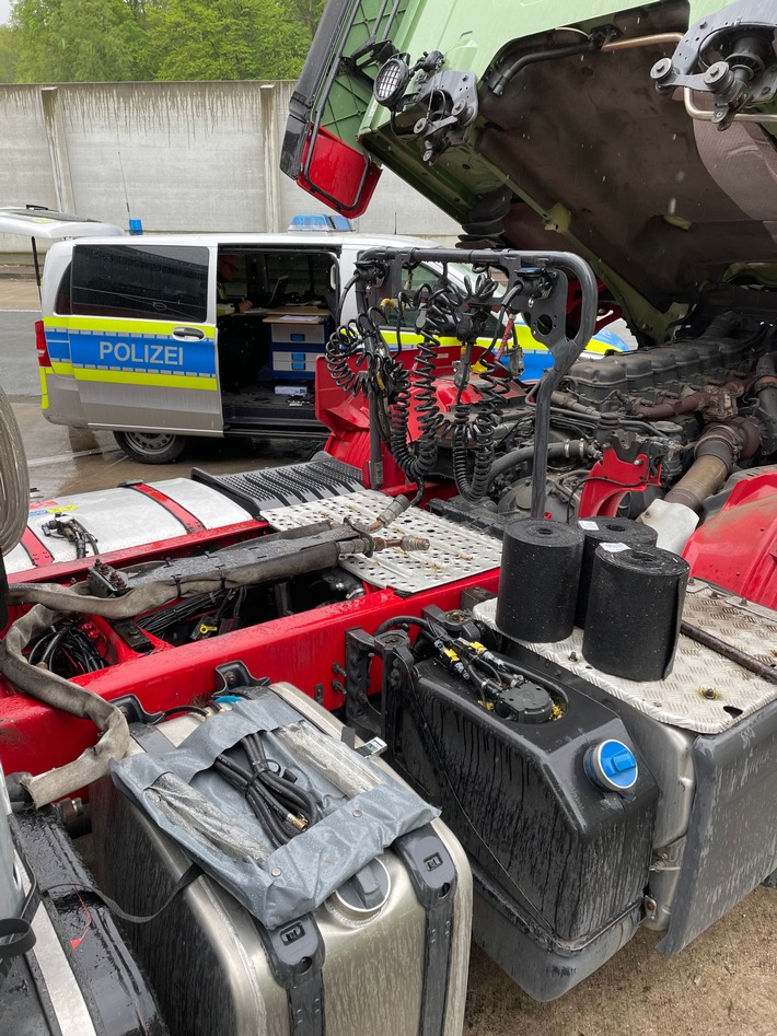 POL-DO: "sicher.mobil.leben" im Güterverkehr: Polizei war in Dortmund und auf den Autobahnen im Einsatz