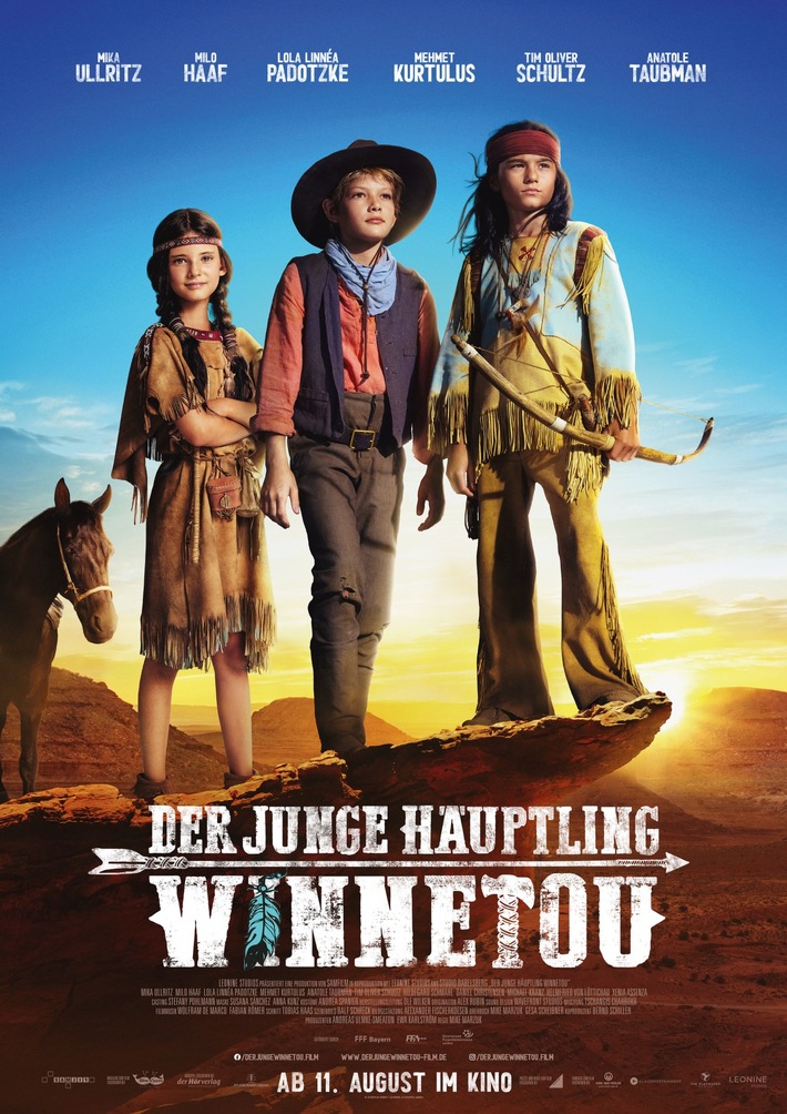 DER JUNGE HÄUPTLING WINNETOU - Hier geht’s zum Trailer des Sommer-Kinohighlights  für die ganze Familie