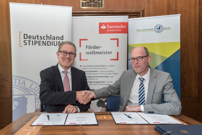 Santander fördert die Freie Universität Berlin