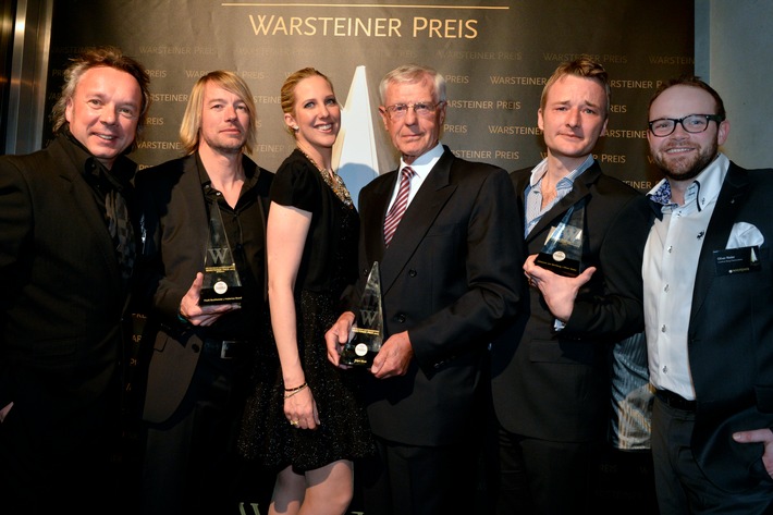 Deutscher Gastronomiepreis 2013 verliehen / Gastronomen aus Nordrhein-Westfalen haben die Nase vorn/Eugen Block mit dem Warsteiner Preis für sein ausgezeichnet (FOTO)