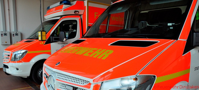 FW Dinslaken: Hilfeleistung im Krankenhaus