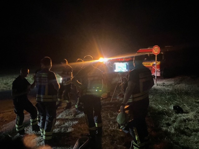 FW-DO: Vegetationsbrand in Dortmund Lanstop