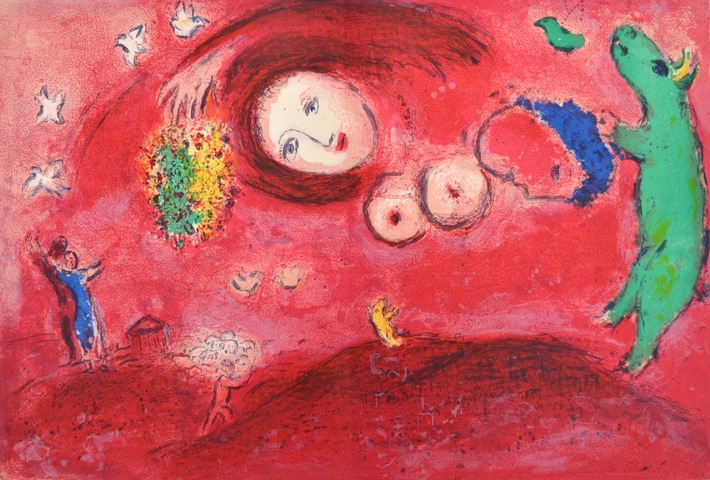 Marc Chagall. Eine Liebesgeschichte am Tegernsee.