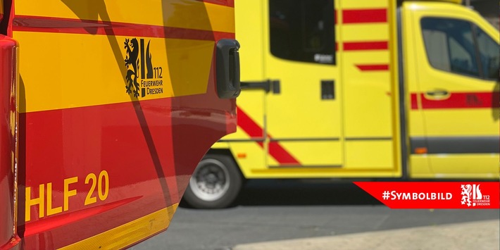 FW Dresden: Informationen zum Einsatzgeschehen von Feuerwehr und Rettungsdienst in der Landeshauptstadt Dresden vom 16. Februar 2026