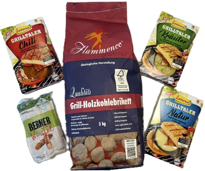 Vor der nächsten Hitzewelle Ende Juli: Zum Monatsende bietet NORMA Grillgut um bis zu 20 Prozent günstiger an / Bratwurst, Grillkäse, Berner Würstel und Grillkohle