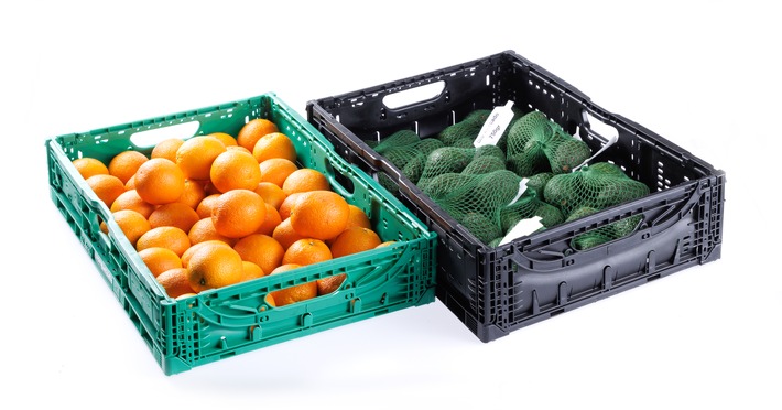 NORMA setzt bei Obst und Gemüse künftig auf nachhaltige IFCO-Transportsteigen für weniger Verpackungs- und Lebensmittelabfälle / Deutlich bessere CO2-Bilanz dank der Steige aus Recyclingmaterial
