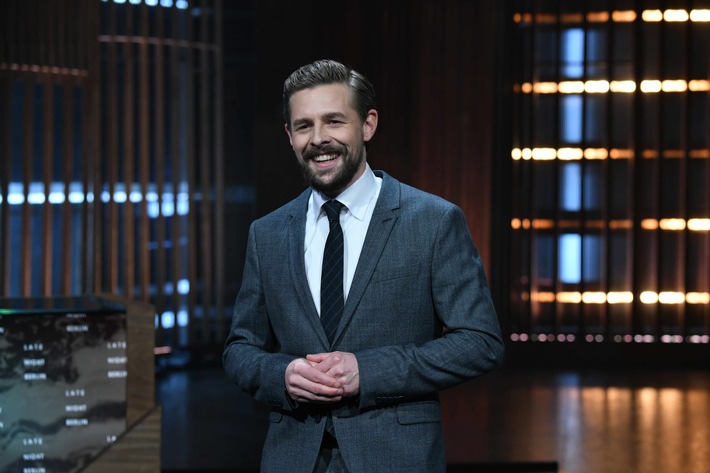 Erfolgreicher Show-Auftakt! "Late Night Berlin" mit Klaas Heufer-Umlauf startet mit sehr guten 12,1 Prozent Marktanteil