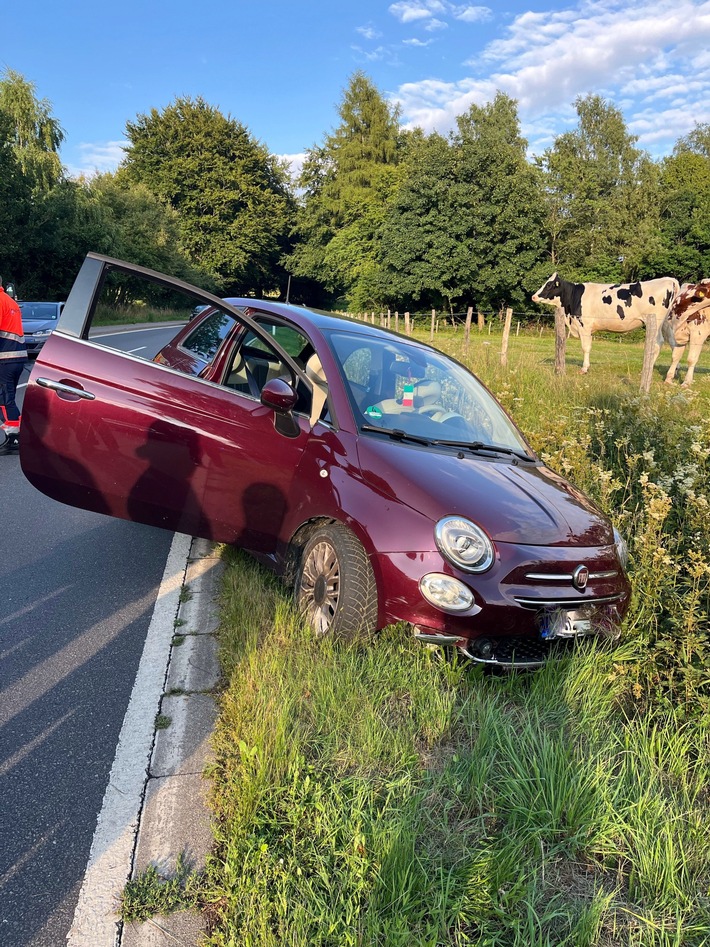 POL-AC: Autofahrer verursacht mehrere Unfälle und leistet Widerstand