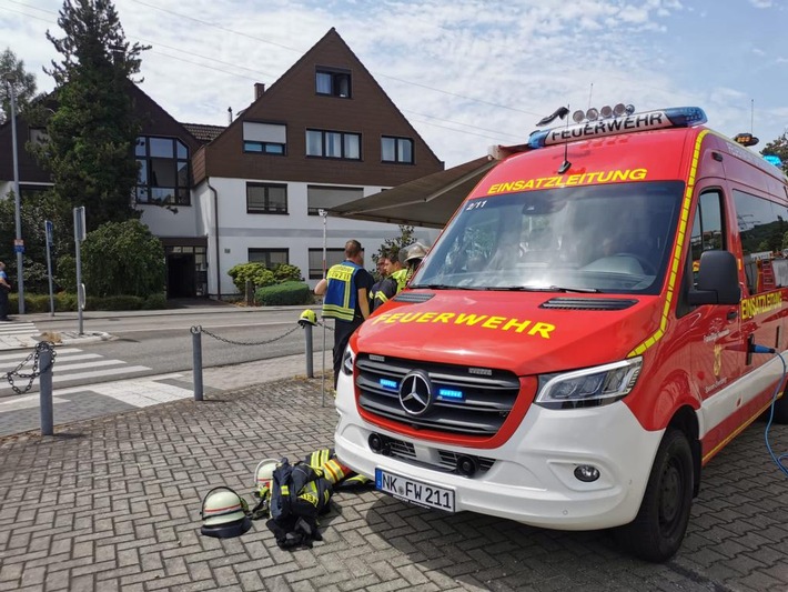 FW LK Neunkirchen: Großeinsatz des ABC-Zugs in Spiesen