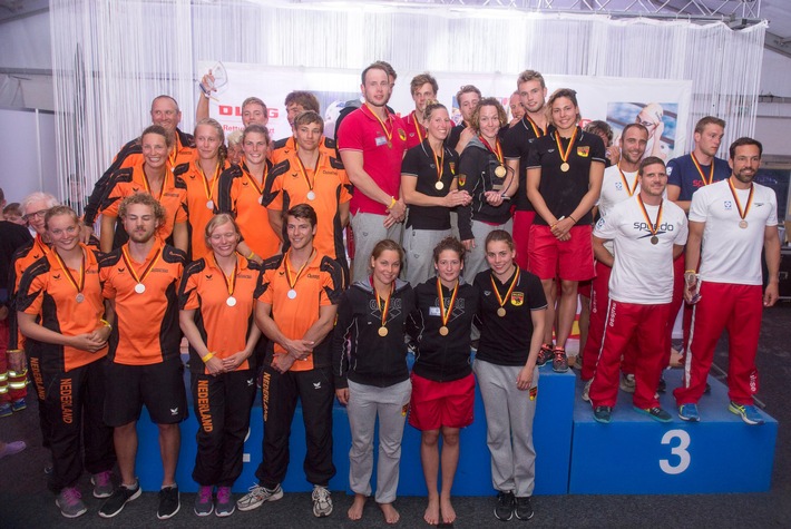 20. Internationaler DLRG Cup / DLRG Nationalmannschaft gewinnt den Wettstreit der Rettungsschwimmer