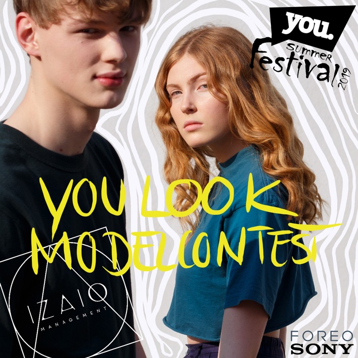 YOU LOOK Modelcontest und Beauty Trends auf dem YOU Summer Festival