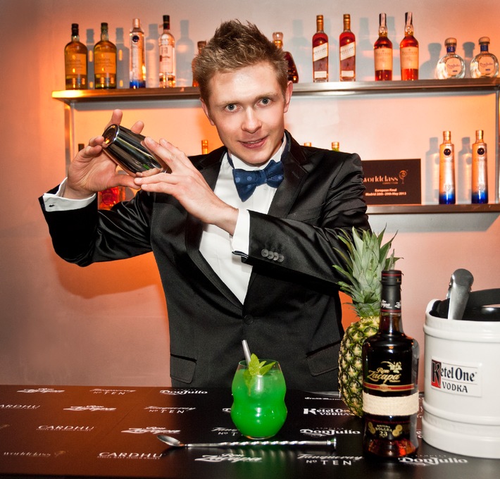 Österreichs bester Bartender ist Bert Jachmann aus der Bar &quot;Fabios&quot; in Wien