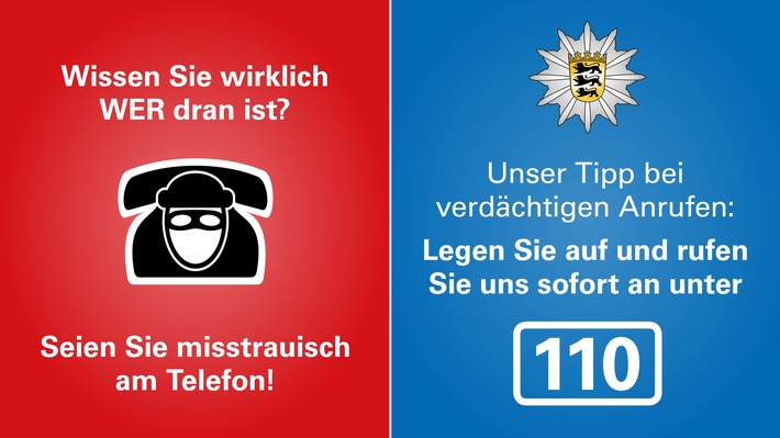 POL-UL: Ulm - &quot;Hier spricht nicht die Polizei&quot; / Stadt Ulm und Polizei informieren über falsche Polizeibeamte.