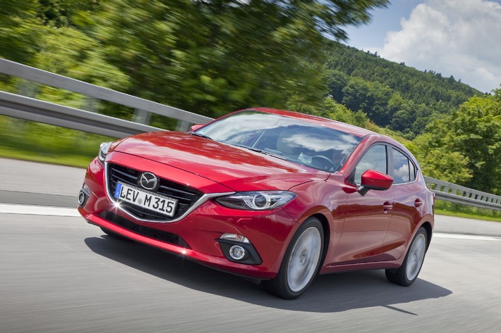Zwei Prozent Marktanteil für Mazda im März