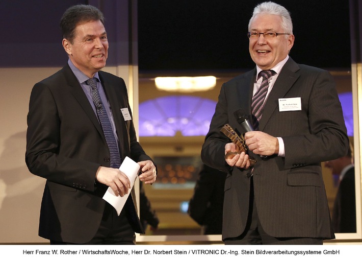 VITRONIC erhält &quot;Axia-Award 2013&quot; für nachhaltige Unternehmensführung