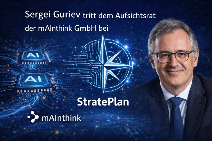 mAInthink stärkt Governance: Prof. Dr. Sergei Guriev tritt dem Aufsichtsrat bei