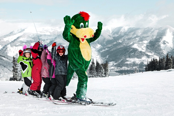 Schützenhilfe vom "Schmidolin": Neue Kinderattraktion "Drachenpark" in Zell am See-Kaprun - BILD