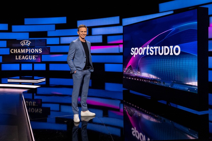 Saison-Auftakt für &quot;sportstudio UEFA Champions League&quot; im ZDF
