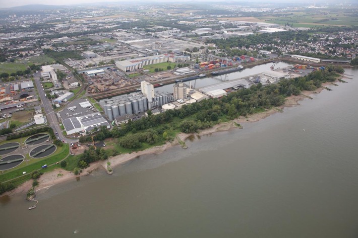 PP-ELT: Gewässerverunreinigung im Bereich des Koblenzer Rheinhafens