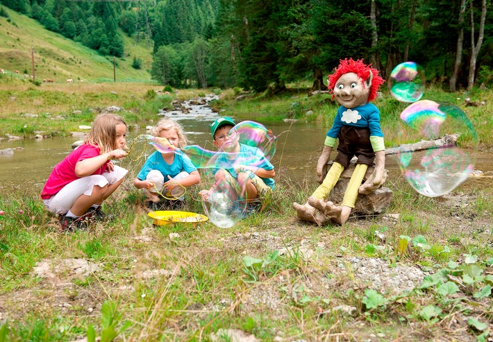 Wenn Kobold Kuno Ferien macht, geht&#039;s hoch her bei Family Tirol - BILD