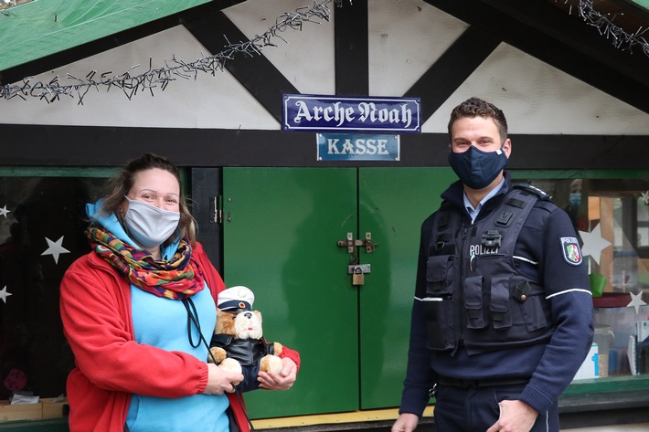 POL-NE: Polizisten organisieren Spendenaktion für die &quot;Arche Noah&quot; in Meerbusch