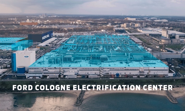 Ford Cologne Electrification Center in Köln-Niehl /  Ford investiert eine Milliarde US-Dollar und gründet europäisches Electrification Center in Köln / Weiterer Text über ots und www.presseportal.de/nr/6955 / Die Verwendung dieses Bildes ist für redaktionelle Zwecke unter Beachtung ggf. genannter Nutzungsbedingungen honorarfrei. Veröffentlichung bitte mit Bildrechte-Hinweis.